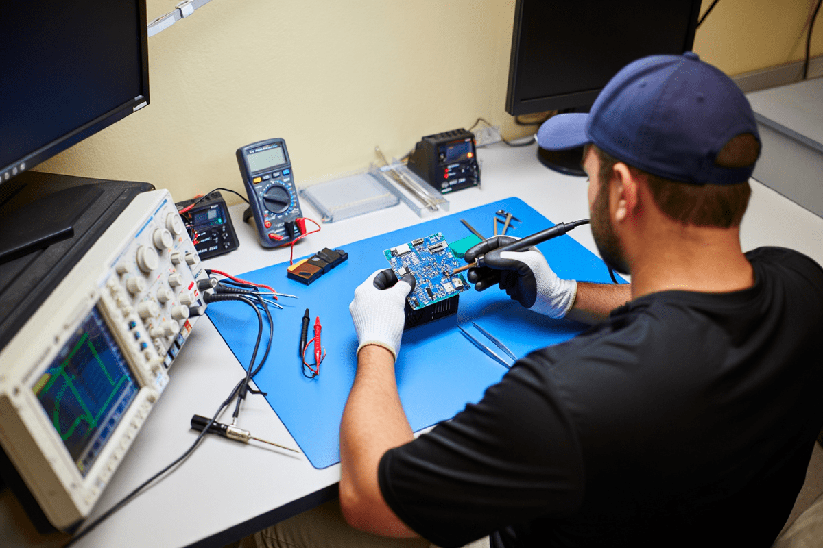 Процесс ремонта техники Willmark в willmark-service